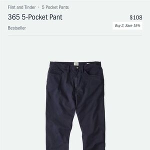 Men's Flint and Tinder 365 Slim 5-Pocket Pant